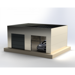 Garage isolé - 2 places -...