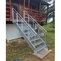 Garde-corps à barreaux -...